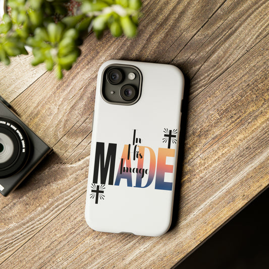 Made In God Image Tough Phone Case