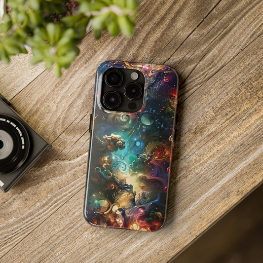 Cosmic Odyssey Tough Phone Cases for Iphone