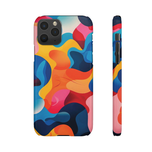 Abstract Impression Snap Phone Cases
